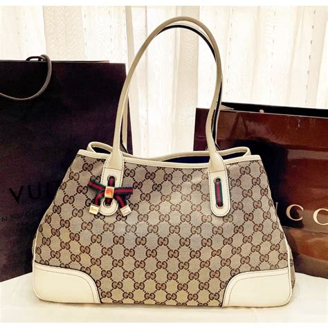 gucci vintage princy hobo shoulder|vintage Gucci tote.